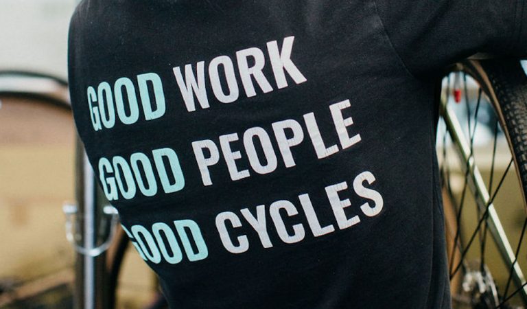 Good work, good people, good cycles