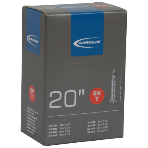 Schwalbe SV7 Tube 20" x 1.5-2.0"