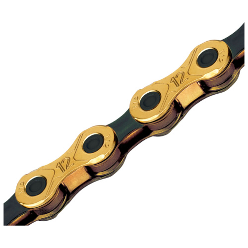 KMC CHAIN X12 12 SPEED TI-N(Gold) Chain - X12 Series 126L Titanium Nitride Gold